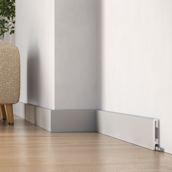 Premium Durofit PF080G Listwa Podłogowa Szara RAL7047 8cm