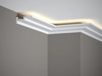 Listwa świetlna PolyForce QL024, biała, wymiary 200 x 3 x 8.5 cm