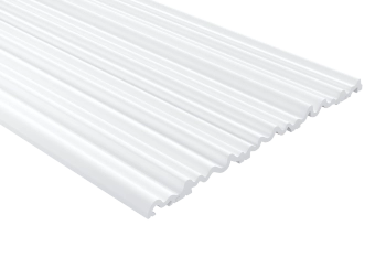 Panel Aria WP005TP RAL 9003 wym. 200 x 1.9 x 25 cm, z PolyForce