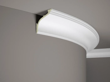 Elastyczna Listwa Przysufitowa Flex MDB110F Biała o Wymiarach 200 x 10.6 x 8.9 cm