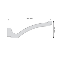 26 x 10 cm