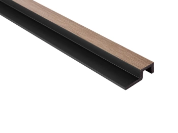 Koniec Lameli Prawej Dąb Szary L0303R wym. 270 x 2 x 6.2 cm z PolyForce