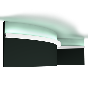 Elastyczna Listwa Przysufitowa z Oświetleniem LED - Orac Decor CX190F