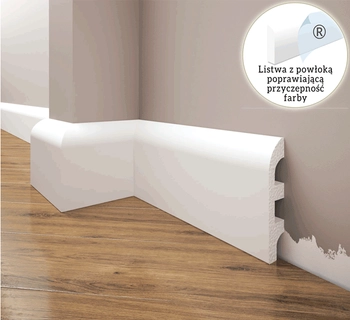 Listwa przypodłogowa, cokół Creativa LPC-19 244cm