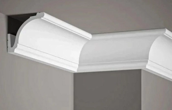 Listwa sufitowa wielofunkcyjna MD161 biała wym. 200 x 9.2 x 8.3 cm, z PolyForce