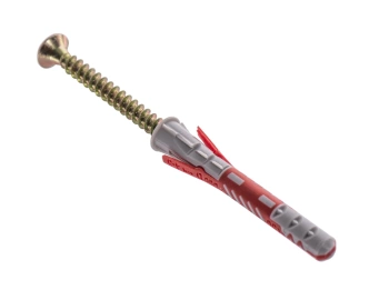 Wkręt z Kołkiem do Karnisza Sufitowego