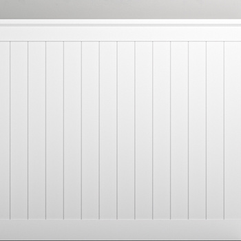 Lakierowana Boazeria Angielska PRIME-2 - zestaw z listwą przypodłogową i wieńcem - wymiary 200 x 127,5 cm