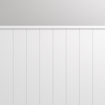 Zestaw Boazerii Angielskiej Lakierowanej, Model Nova-2 Slim, 225 cm x 83 cm