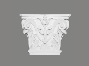 Nasada pilastra D3505 biała wym. 40.7 x 9.5 x 34.5 cm, z ProFoam