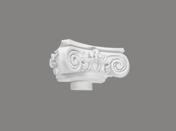 Biała Nasada do Półkolumny ProFoam C1000-1H wym. 26.5 x 13.2 x 10.5 cm