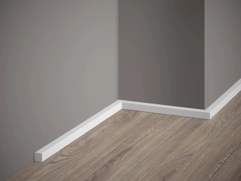 PolyForce Biały Ćwierćwałek MD010, wymiary 200 x 1.5 x 1.5 cm