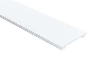 Lewy zakończeniowy element lakierowanej boazerii angielskiej PolyForce BW001LTP