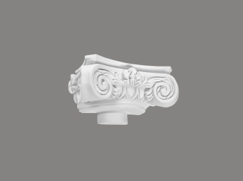 Nasada półkolumny C1000-1H biała ProFoam wym. 26.5 x 13.2 x 10.5 cm