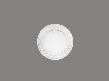Rozeta sufitowa B3014 biała o wysokości 4 cm, z ProFoam
