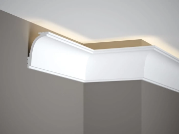 Listwa oświetleniowa MD111 biała wym. 200 x 6.2 x 9.2 cm, z PolyForce