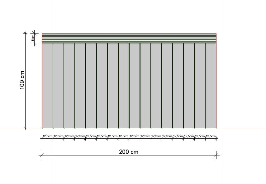 Lakierowana Boazeria Angielska NOVA - zestaw listwą przypodłogową i wieńccem - wymiary 187,5 x 95 cm pol_pl_Lakierowana-boazeria-angielska-PURE-zestaw-listew-boazeryjnych-MDF-wymiary-200-x-109-cm-3511_6