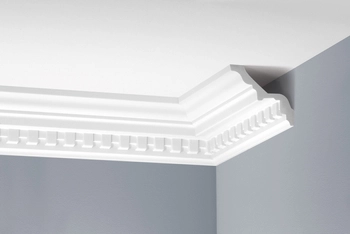 Listwa przysufitowa zdobiona Creativa LGZ-01, wym. 8.7 x 8.5 x 240 cm