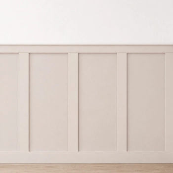 Boazeria ścienna FRAME do malowania - długość 200 cm, wysokość 123 cm + Farba Kaszmir