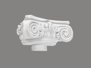 Nasada półkolumny C1001-1H biała wym. 30 x 15 x 11.5 cm, z ProFoam