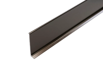 Listwa przypodłogowa aluminiowa w kolorze kawowym EC40S cokół Creativa LP59