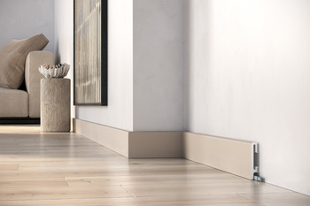 Listwa podłogowa Premium Floor Durofit PF080K w kolorze kaszmir, 8 cm