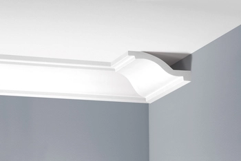 Listwa gzymsowa gładka Creativa LGG-10, wym. 5.5 x 13.5 x 240 cm