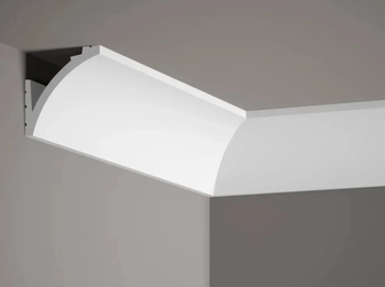 Listwa sufitowa Mardom Decor MD380 biała wym. 200 x 6.7 x 6.7 cm, z PolyForce