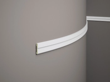Elastyczna listwa ścenna Flex MDD414F, biała, wymiary 200 x 1.1 x 5.1 cm