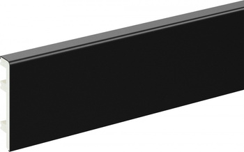 Listwa przypodłogowa Creativa STL80 z PVC, biała, lakierowana, linia Status, 220 cm