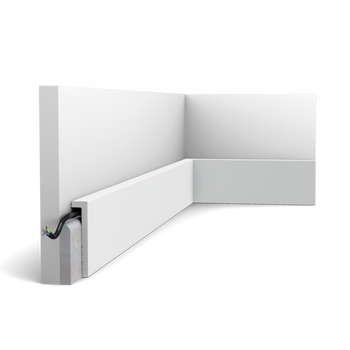 Listwa dekoracyjna do podłogi RAL 9003 - Orac Decor SX171-RAL9003