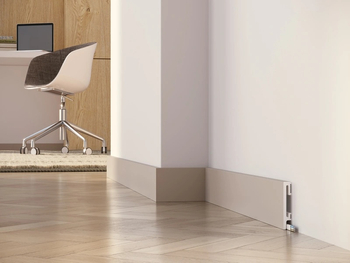Listwa przypodłogowa Premium Floor Durofit PF081C cappuccino 8 cm