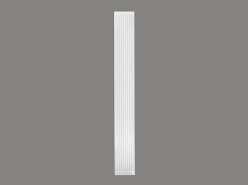 Pilaster D1518 biały wym. 200 x 3 x 25 cm, z ProFoam