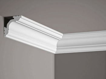 Listwa sufitowa Mardom Decor MD106 biała wym. 200 x 5.7 x 5.7 cm, z PolyForce