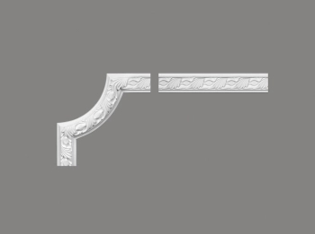 Narożnik biały MDC258-12 wym. 25.5 x 5.4 x 25.5 cm, z ProFoam