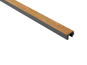 Lewa lamela Dąb Naturalny L0305L wym. 270 x 2 x 3.1 cm, z PolyForce, kolor naturalny dąb