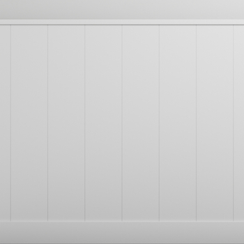 Boazeria ścienna LOFT do malowania - długość 200 cm, wysokość 114,5 cm + Farba szary RAL7047
