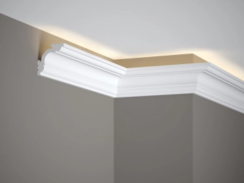 Listwa oświetleniowa MD106 biała wym. 200 x 5.7 x 5.7 cm, z PolyForce