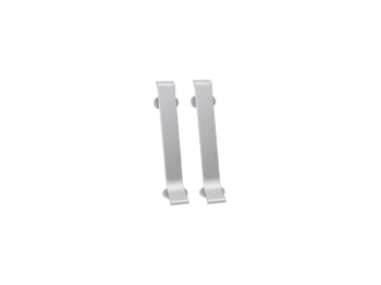 Łącznik listwy przypodłogowej Creativa LP59 odcień aluminium - 2 szt.