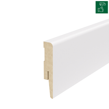 PRÓBKA 20 CM - Listwa przypodłogowa do malowania - TRIO R5 - 8cm