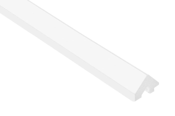 Lewe zakończenie panela ściennego WP003LTP Vivid Biały RAL 9003 wym. 200 x 1.6 x 2.1 cm, z PolyForce