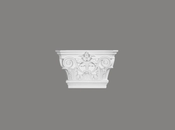 Nasada pilastra D3502 biała wym. 21.5 x 5.5 x 13.5 cm, z ProFoam