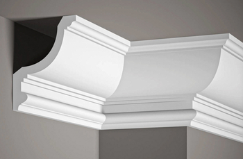 Listwa przysufitowa MDB154 biała wym. 200 x 12.5 x 15 cm, z ProFoam