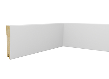 Listwa przypodłogowa MDF Biała Premium, 95x14 mm, Pedross
