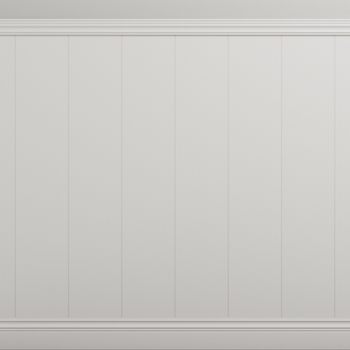 Boazeria ścienna LINEA do malowania - długość 200 cm, wysokość 117,5 cm + farba Kaszmir