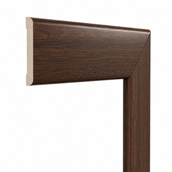 PRÓBKA 20 CM - Opaska drzwiowa MDF maskująca, Dąb Królewiecki, obramowanie drzwi 6 cm