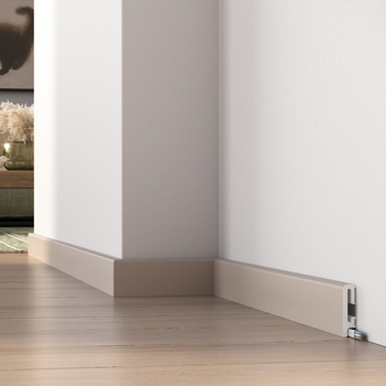Listwa przypodłogowa Premium Floor Durofit PF060C kolor cappuccino 6 cm