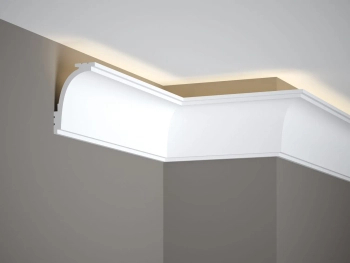Listwa oświetleniowa MD111 biała wym. 200 x 6.2 x 9.2 cm, z PolyForce