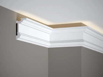 Listwa oświetleniowa MD137 biała wym. 200 x 5.5 x 9.6 cm, z PolyForce