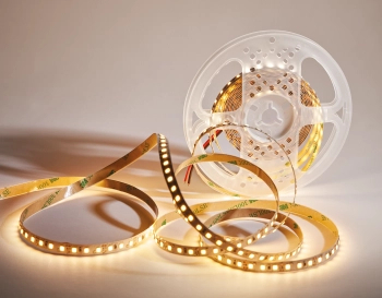 Zestaw LED - Taśma 5M + zasilacz 48W + złączka, kolor ciepły 3000K