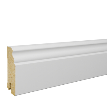 Listwa przypodłogowa MDF Biała Premium, 70x18 mm, Pedross - ostatnie 12 metrów